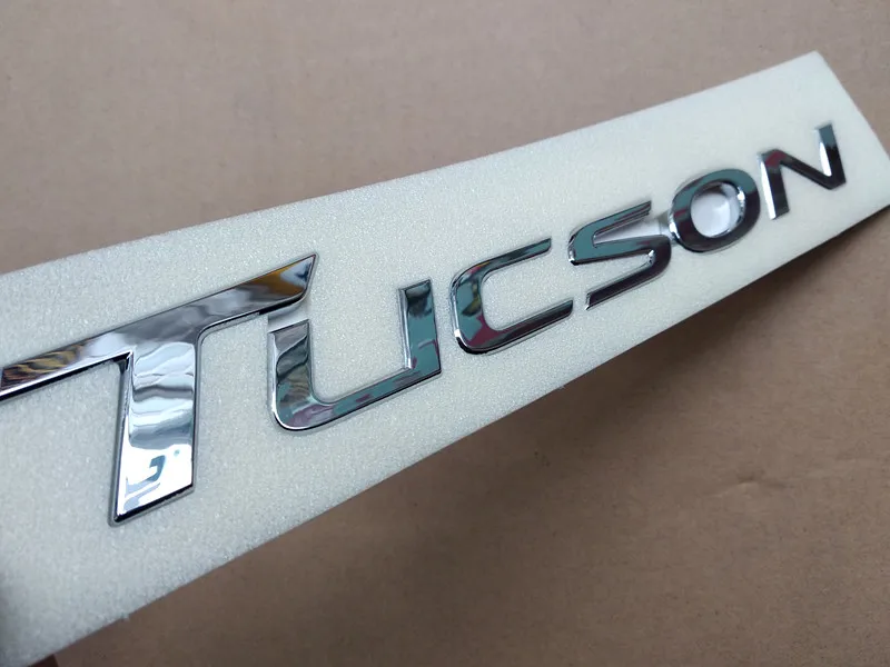 86310D3000 для tucson Логотип Эмблема Для hyundai Tucson TLC ABS Хромированная 86310 D3000