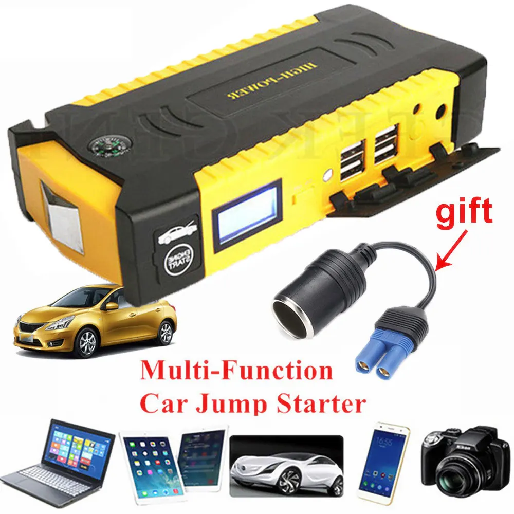2019 Car Jump Starter 600A Pack Portable Starter Power Bank Car Charger