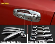 Car Door Handles Covers For Chevrolet Lacetti Optra Daewoo Nubira Suzuki Forenza Holden Viva Sticker Chrome Exterior Car Styling
