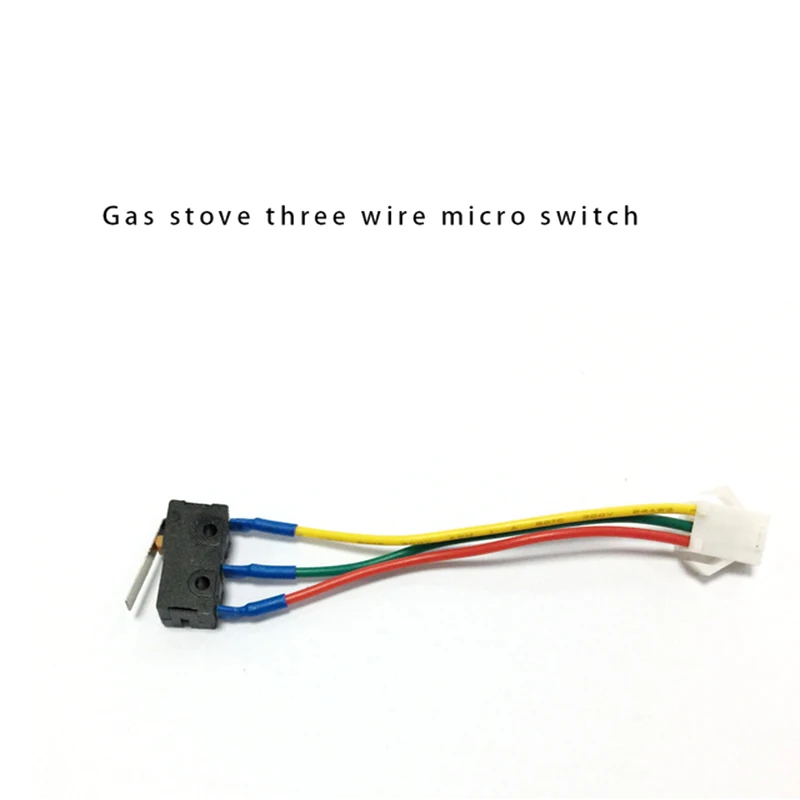 

three-wire micro switch with splinter used on gas stove / cooktop