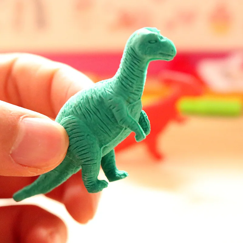 

20 Pcs Big Eraser Creative Cartoon Cute Dinosaur Eraser Pencil Eraser Student Stationery
