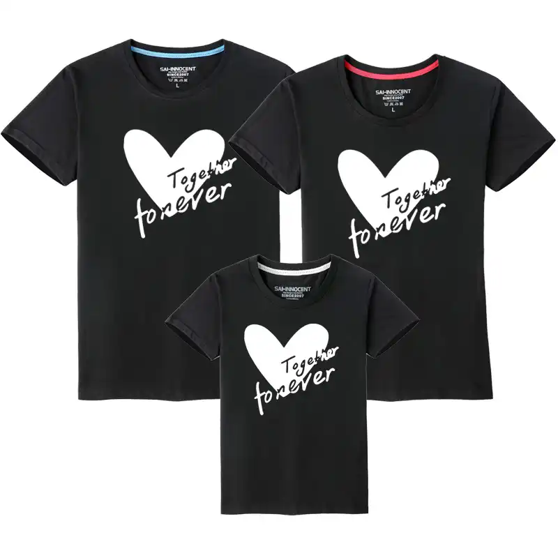 camisetas iguales para toda la familia