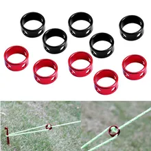 10 шт./лот, ветровая веревка для палатки, круглая регулирующая Пряжка для кемпинга, натяжители для шнура, для улицы, регулируемая длина, фиксирующее кольцо, аксессуары для палаток