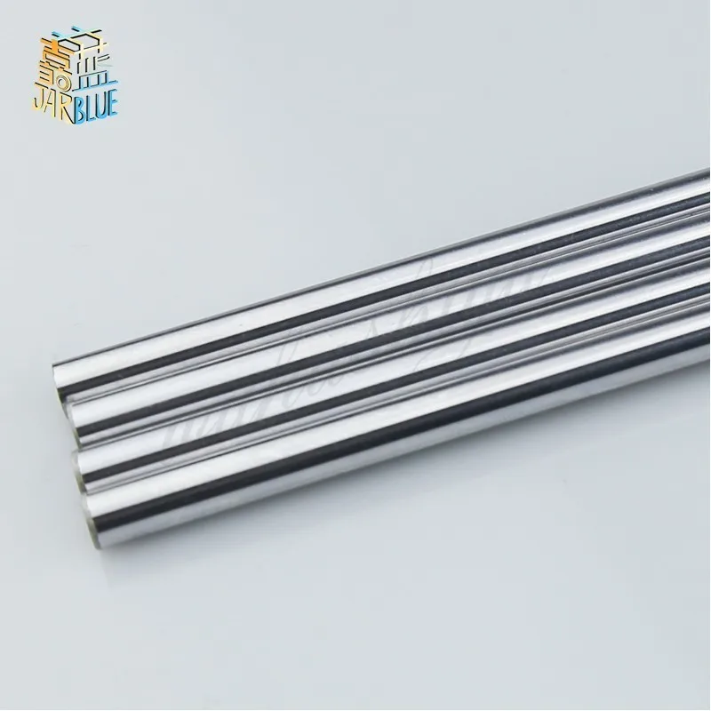 D = 6mm 8mm 10mm L = 100mm 200mm 150mm linear shaft Rail Cylinder Chrome Plated Smooth Linear Rods axis 3d printer part 1pcs linear shaft rod
