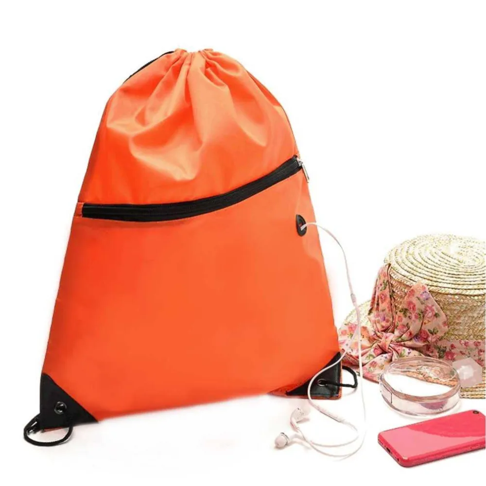 46x40cm Waterproof Gym Storage font b Bag b font Sports font b Drawstring b font Belt