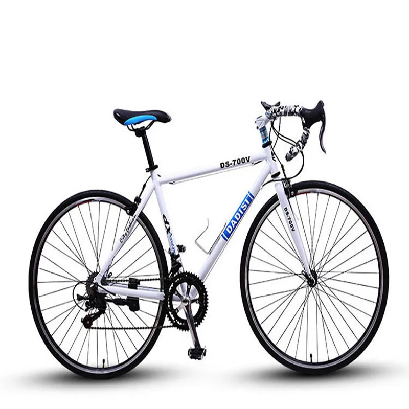 Aluminum Alloy Road Bicycle Bending Handlebar 14 speed racing/ 21/30 speed Adult and Students Double V Brake