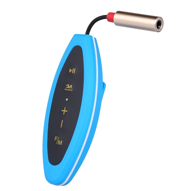 Fashion MP3 Player CJX601 4GB MP3 Music Player IPX8 Waterproof with Headphones FM Radio Clip Design for Swimming Running Diving