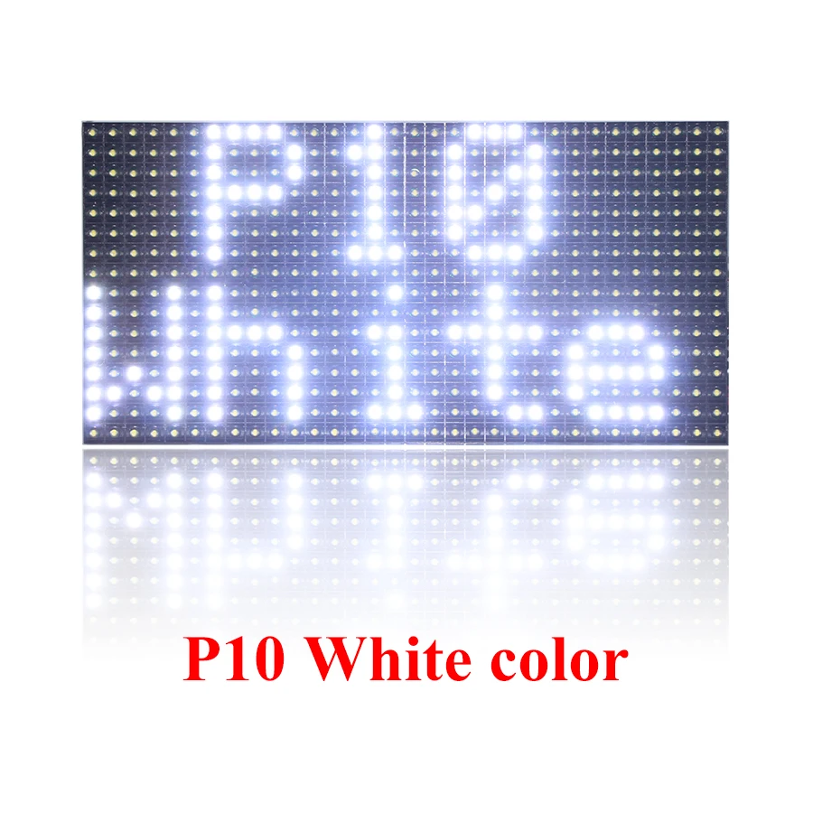 320*160 мм 32*16 пикселей одиночный colro красный/белый/желтый/зеленый/синий P10 открытый DIP СВЕТОДИОДНЫЙ модуль отображения сообщений