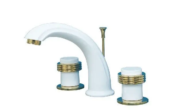 Bathroom Faucets Gold And Chrome compare prices on white lavatory faucet- online shopping/buy low Bathroom Faucets Gold And Chrome compare prices on white lavatory faucet- online shopping/buy low