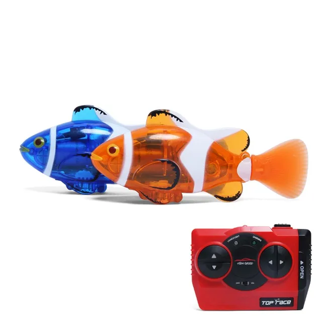 Create Toys 3316 Mini RC Clownfish Remote Control Infrared Fish Radio