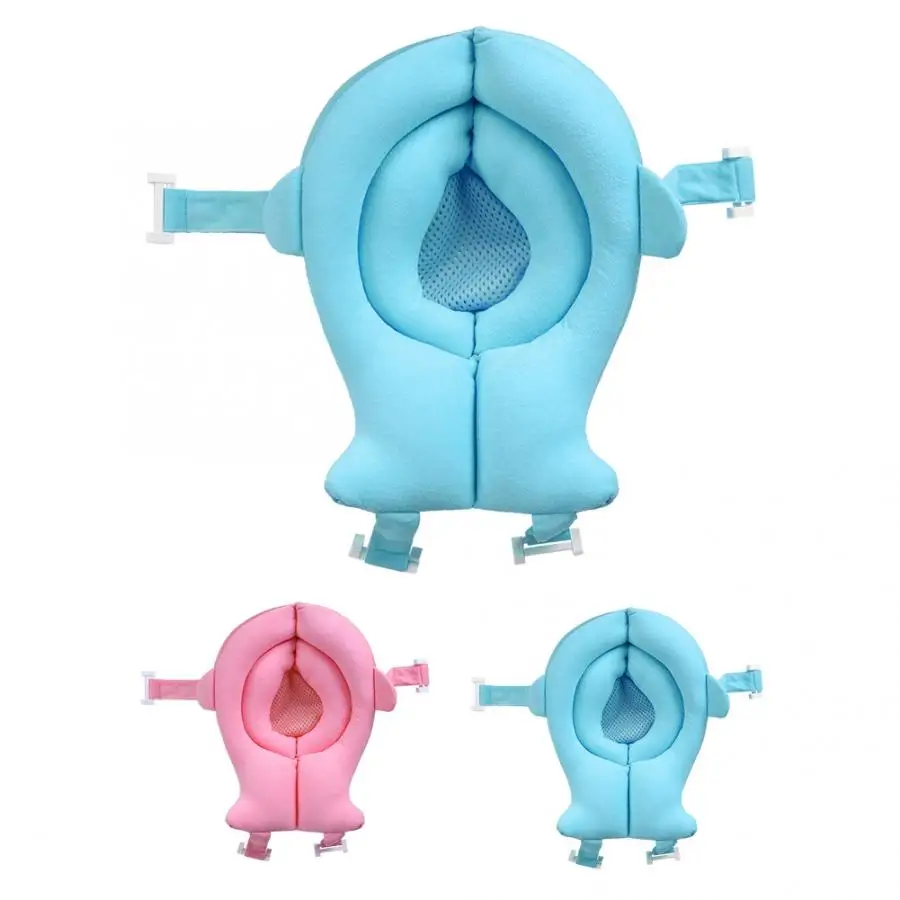 

Baby Soft Baby Bath Pillow Pad Infant Lounger Air Cushion Floating Bather Pad Nonslip Bath Floating Bathtub Pad