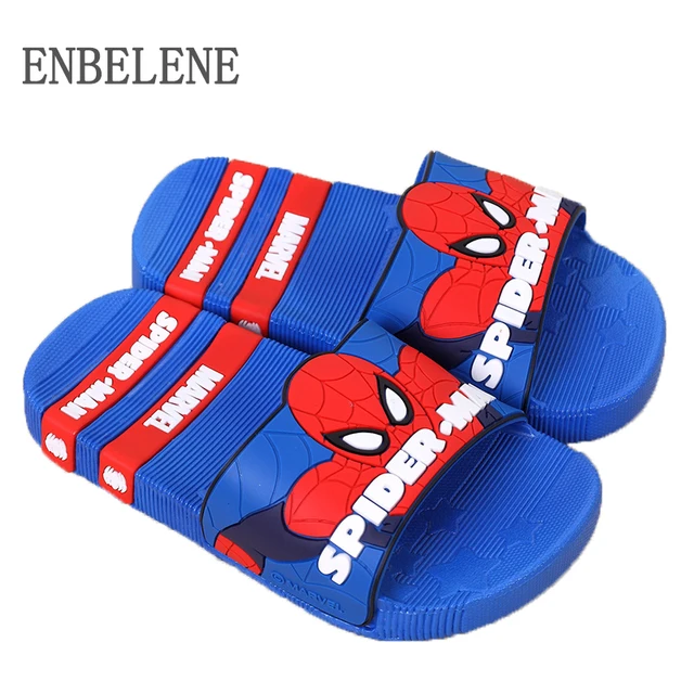 boys spiderman slippers
