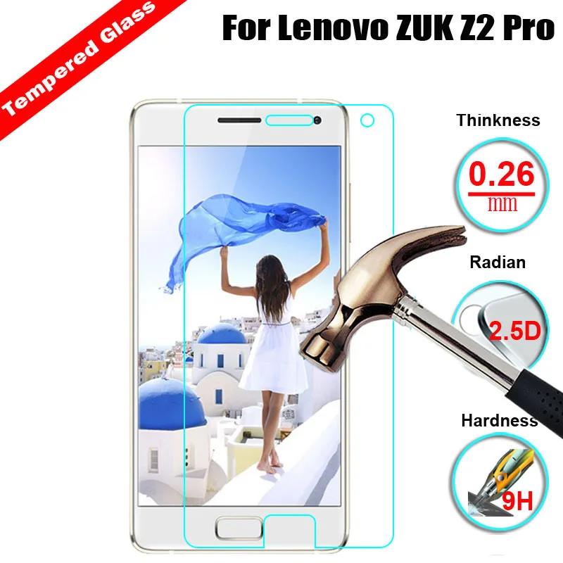 9H 2.5D 0 3 мм закаленное стекло для Lenovo ZUK Z2 Pro 5 2 &quotУстойчивая к царапинам