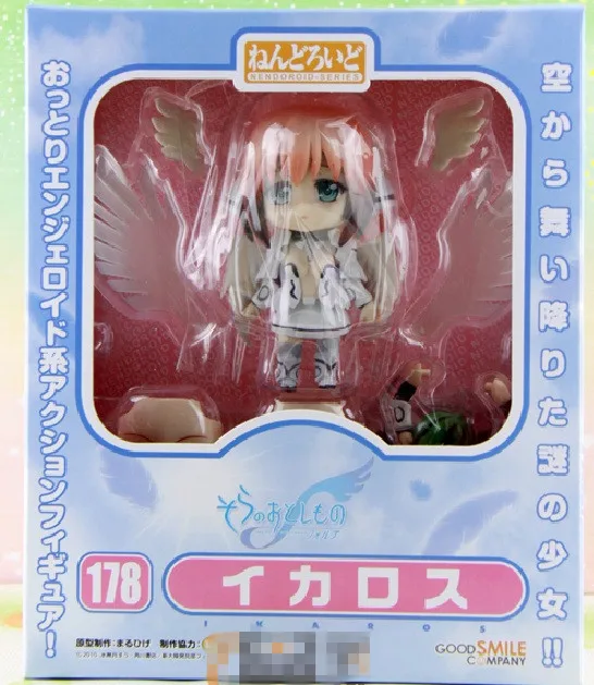 Новинка хит 10 см Q версия sora no otoshimono Icarus Ikaros Мобильная фигурка игрушки коллекция