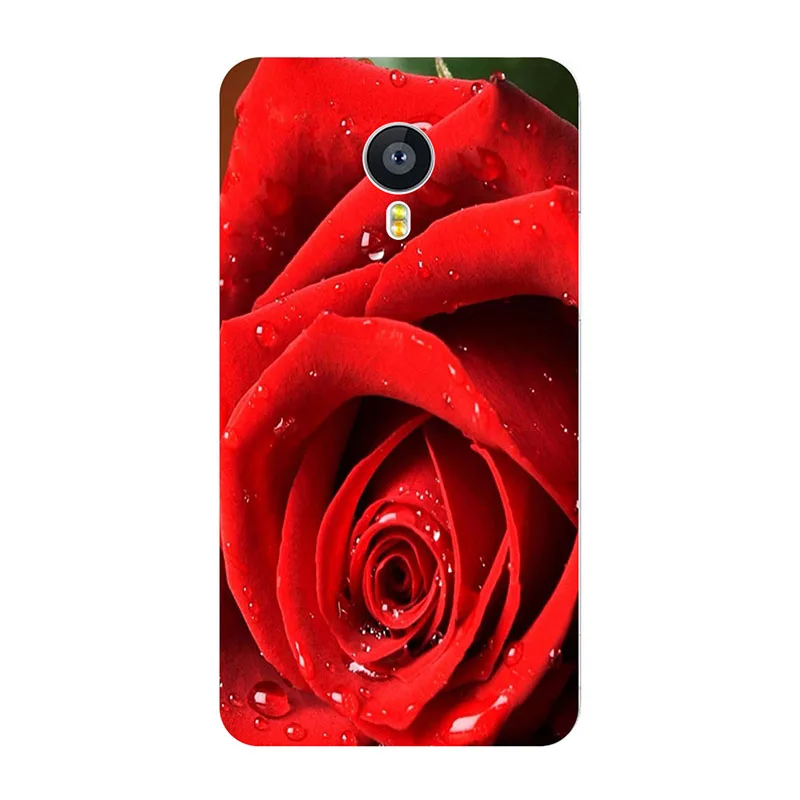 Силиконовый чехол бампер для Meizu MX4 5 36 дюйма Ультратонкий с животными MX 4 телефона