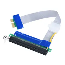 Новый адаптер Riser Cable USB PCI-E Express 1x To 16x удлинитель Riser Card Adapter SATA кабель питания l914 #3