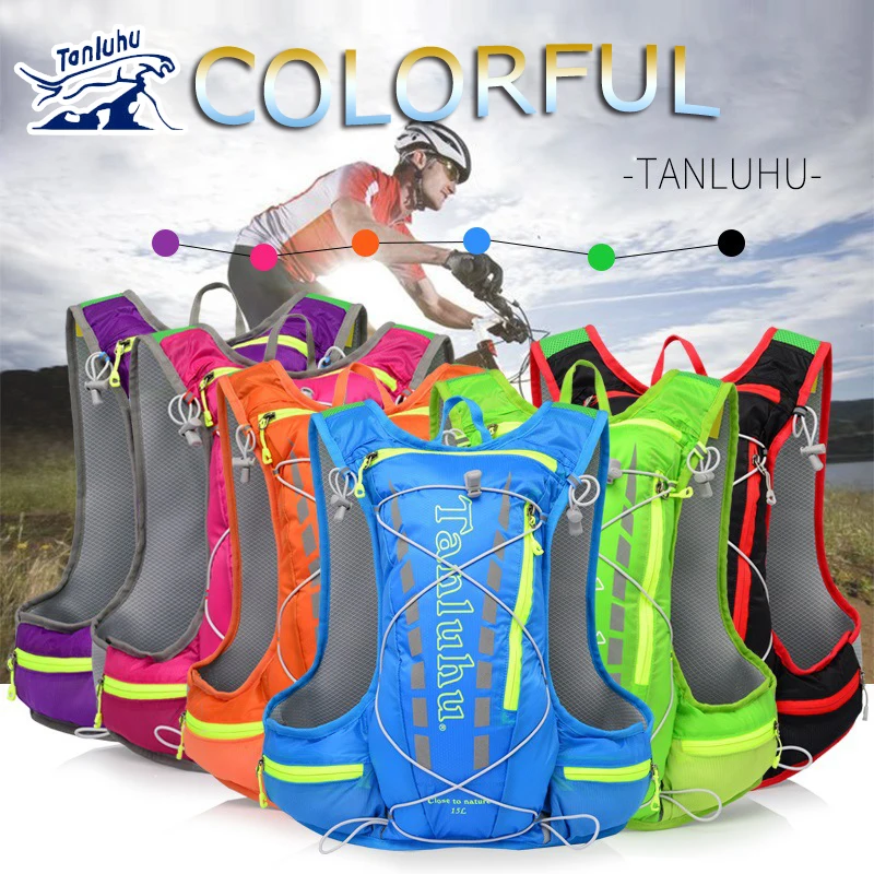 TANLUHU 679 15L Cycling Marathon Running Jogging Backpack Hydration Vest Men Women Ultralight Water Bag For 2L Water Bladder TANLUHU 679 15L Cycling Marathon Running Jogging Backpack Hydration Vest Men Women Ultralight Water Bag For 2L Water Bladder