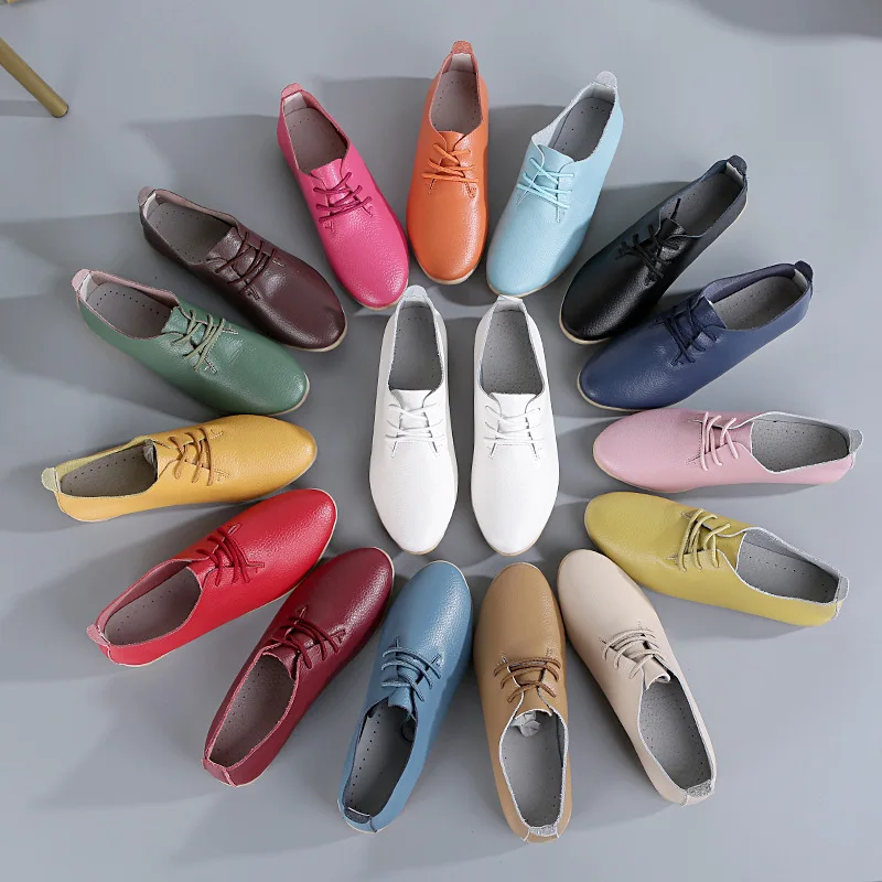 

2018 new solid color white shoes pointed strap flat bottom female shoes shallow mouth soft bottom spring and autumn shoes.