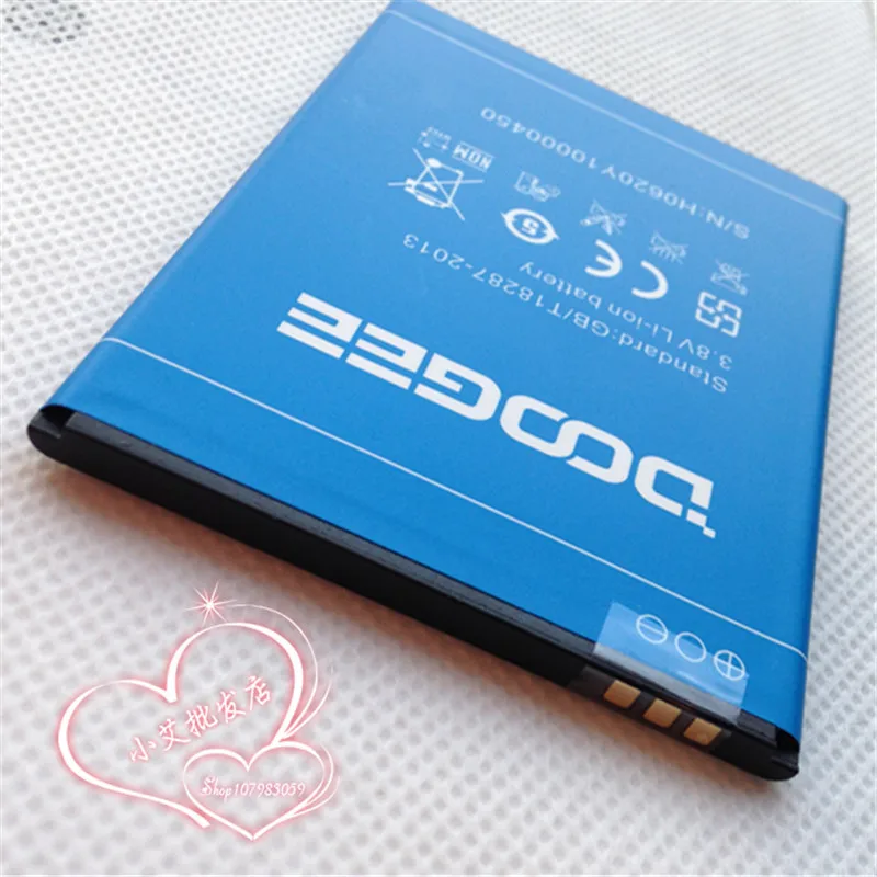 Оригинальный аккумулятор Doogee Y100 3 8 В 2200 мАч дорожные резервные батареи для