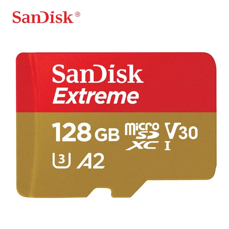 Карта памяти SanDisk U3 128 Гб 64 Гб SDXC Micro SD карта 32 Гб SDHC V30 U3 C10 официальная проверка Microsd для смартфонов/планшетов