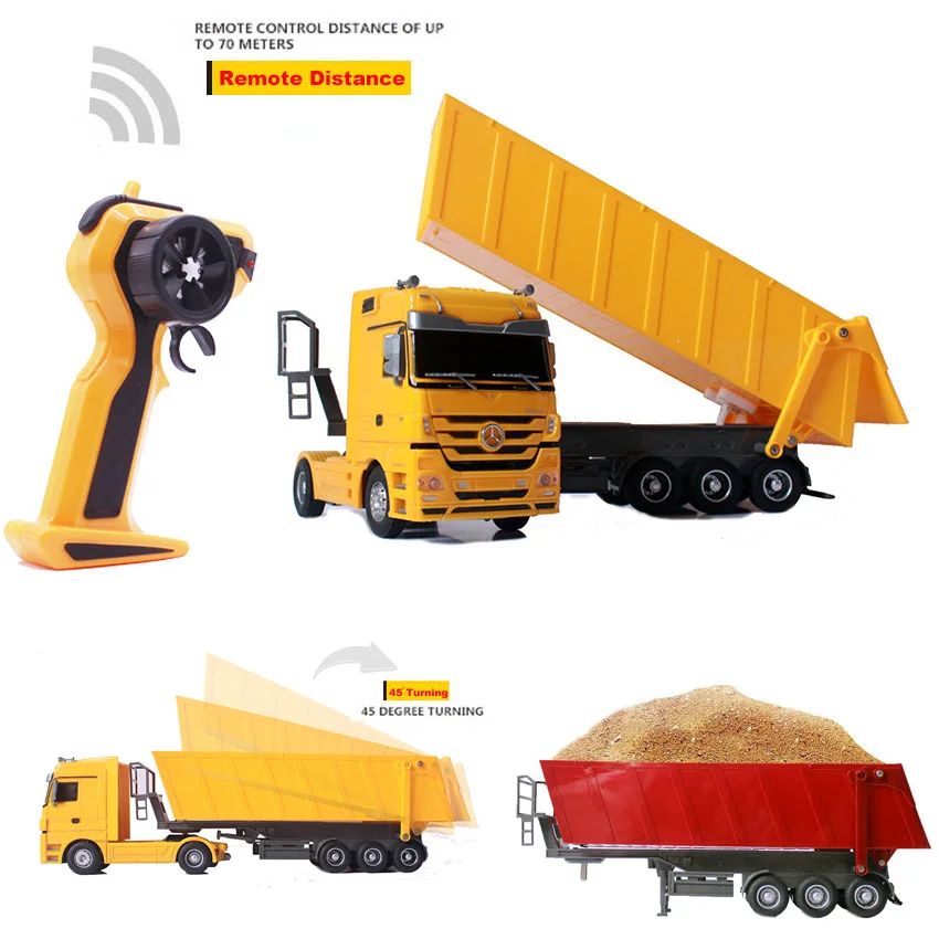 remote control truck dumper