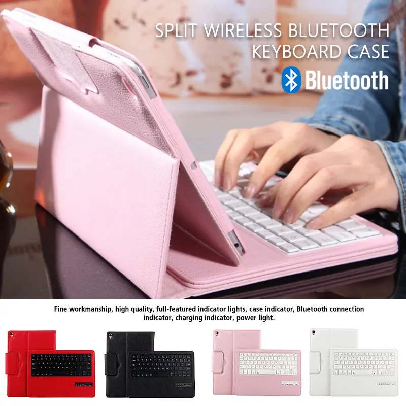 Для iPad 9,7 10,5 11 12,9 дюймов Bluetooth клавиатура чехол Магнитный Съемный Bluetooth клавиатура чехол