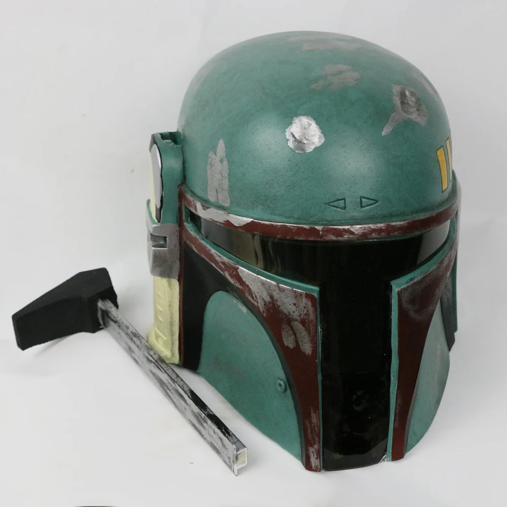 خوذة كوسبلاي هولوين مخصصة لشخصية حرب النجوم باللون الأخضر المجنون الصياد بوبا فيت Cosplay Star Wars Helmet Star Wars Cosplay Helmetwar Cosplay Aliexpress