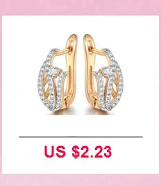 XIAGAO, новые дизайнерские серьги-кольца для женщин, серьги, высокое качество, подарок, Brinco, модные вечерние ювелирные изделия, кубический циркон, золотой цвет, E229