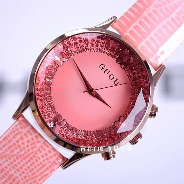 2016 Summer Women Rhinestone Watches Lady Luxury Wristwatches Genuine Leather Qu 2016 Summer Women Rhinestone Watches Lady Luxury Wristwatches Genuine Leather Qu