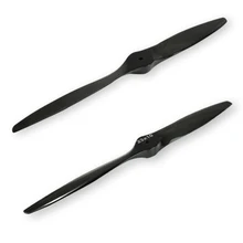 Hélice en Fiber de carbone pour avion RC à moteur à essence à aile fixe, 16x8 17x6 17x8 18x8 18x10 19x6 19x8 20x6 20x8 20x10 22x8 22x10