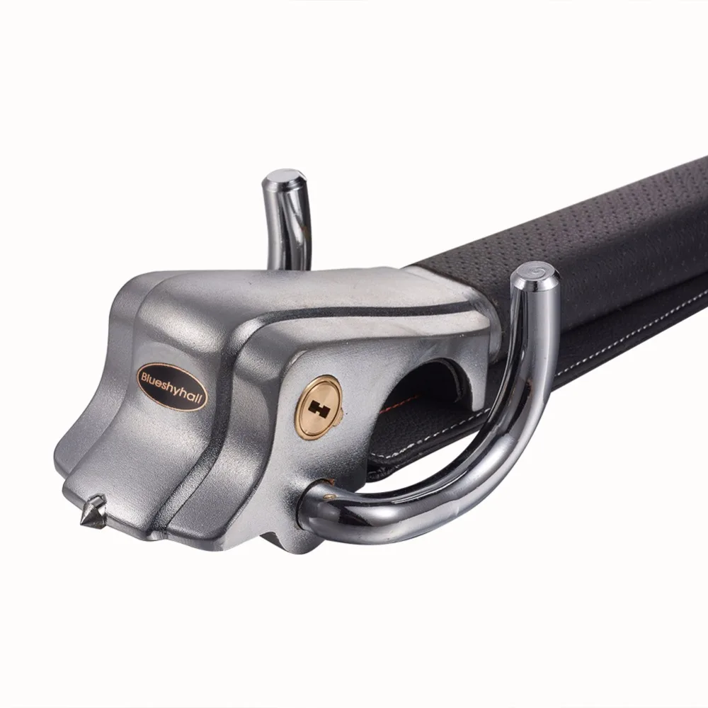US $47.25 Car Steering Wheel Lock Anti Theft Car Security Steering Wheel Locking Tools With Safety Hammer Function