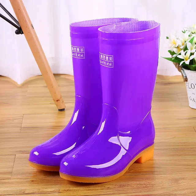 Botas de lluvia cálidas para mujer, botas con plataforma de algodón  desmontable, impermeables, baratas, Otoño e Invierno| | - AliExpress