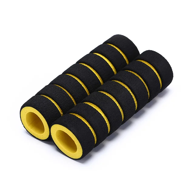 1Pair Bike Racing Bicycle Motorcycle Handle Hand Bar Grip Foam Sponge Cover Case