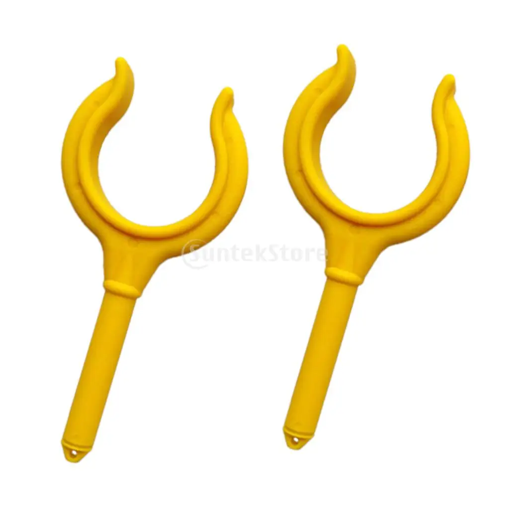 2 Pieces Durable Yellow Nylon Marine Boat Oar Lock Rowlock Horn Side Mount  for 1 3/4 Oars Rod - AliExpress