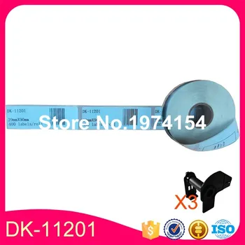 

200 Rolls Brother Compatible DK-11201 Address Label 29mm*90mm P-Touch QL-700 DK-1201 Thermal Adhesive Sticker