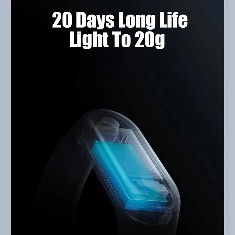 Original Mi Band 3 Fitness Bracelet Big Color Touch Screen 5ATM Waterproof Long Battery Life Xiaomi Mi Band 3 Smart Wristband