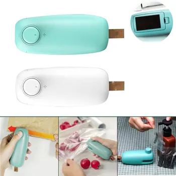 

2in 1 Mini Portable Handheld Heat Sealer for Plastic Sealing Bag Cutter Resealer Mini Heat Sealer