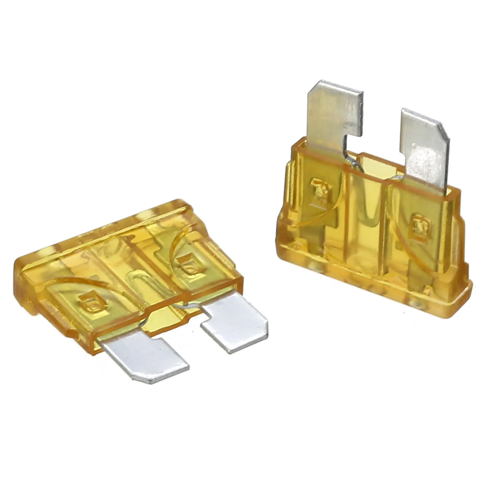 2017 New 10pcs 20A Coded Standard ATO / ATC Blade Fuse for Auto Car