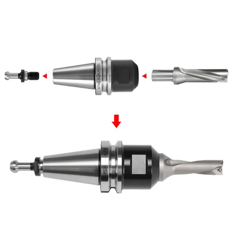 1 шт. BT30 BT40-SLA32 SLN с боковой фиксацией фрезерный инструмент с ЧПУ обрабатывающий центр с боковой фиксацией U сверлильная ручка