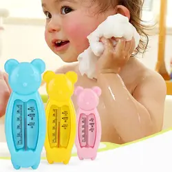 Детский термометр для воды мультфильм плавающий прекрасный медведь дети термометр для ванны игрушки пластиковая Ванна воды сенсор
