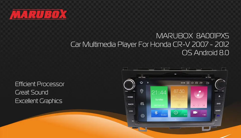 Clearance MARUBOX 2 Din Car GPS Android 8 Octa Core 4GB RAM For Honda CRV CR-V 2007-2012 DVD Navi Stereo Radio Multimedia Player 8A001PX5 0 Clearance MARUBOX 2 Din Car GPS Android 8 Octa Core 4GB RAM For Honda CRV CR-V 2007-2012 DVD Navi Stereo Radio Multimedia Player 8A001PX5 0