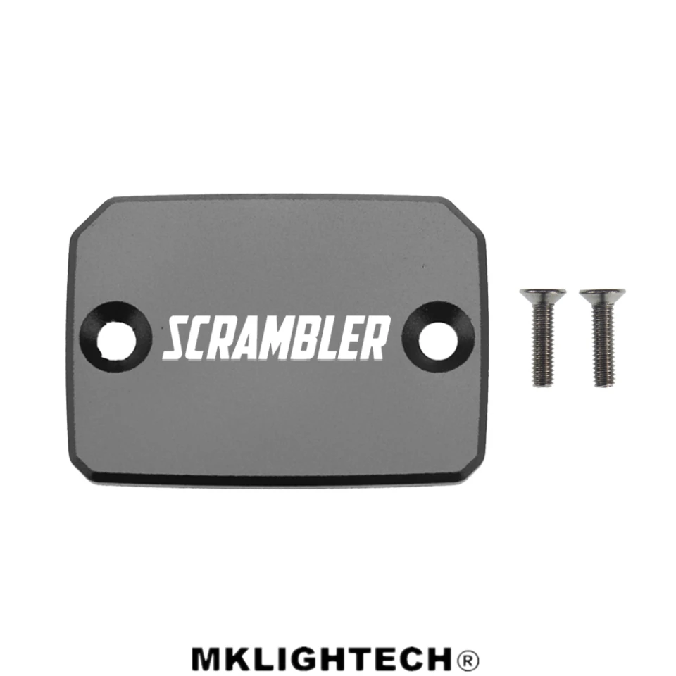Mklighttech CNC алюминиевая Тормозная жидкость топливный бак крышка для Ducati скремблер Mach 2,0 скремблер 400 Sixty2