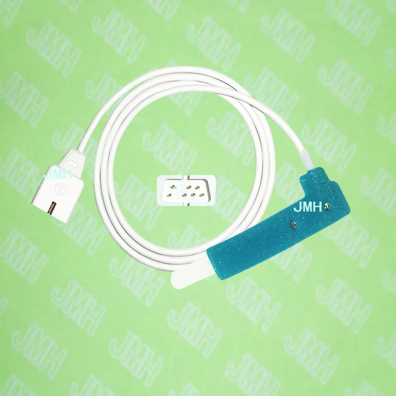 Совместимый Пульсоксиметр DB9 7pin Nellcor/CSI/BCI/HP/GE монитор пульса одноразовый датчик SPO2