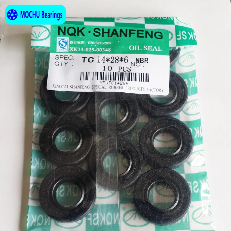 10 шт. NQK 14x28x6 TC14x28x6 NBR уплотнение скелета 14*28*6 уплотнений высококачественное