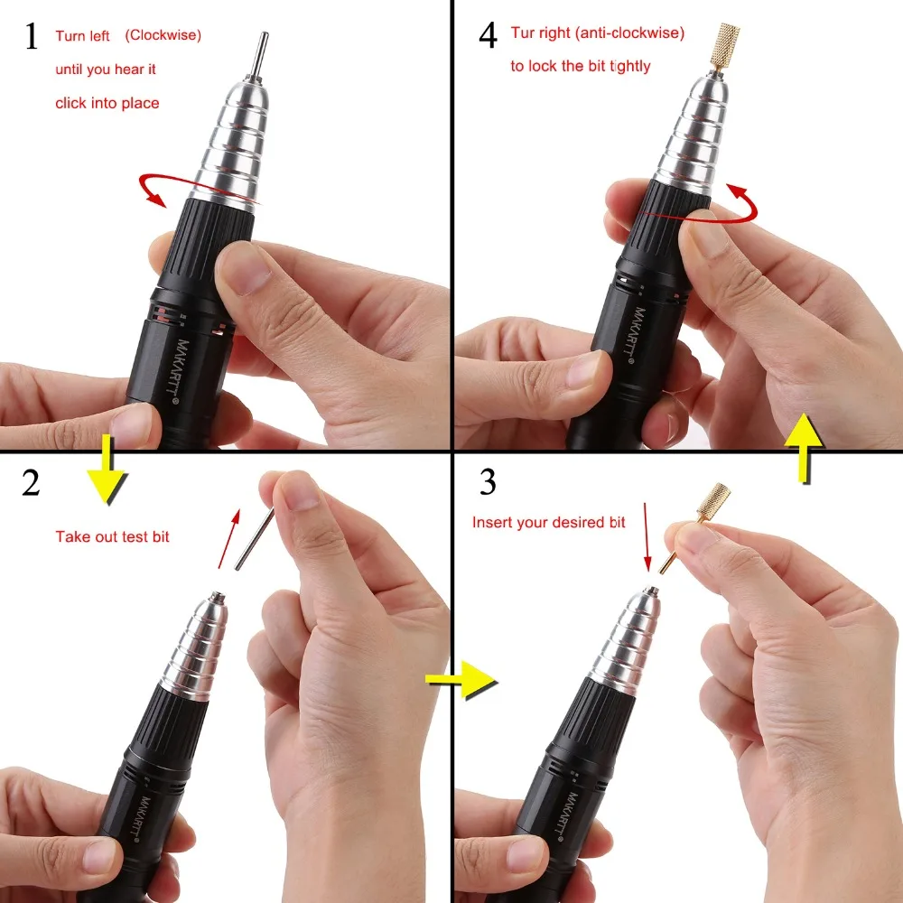 Nail Dril Handpiece a