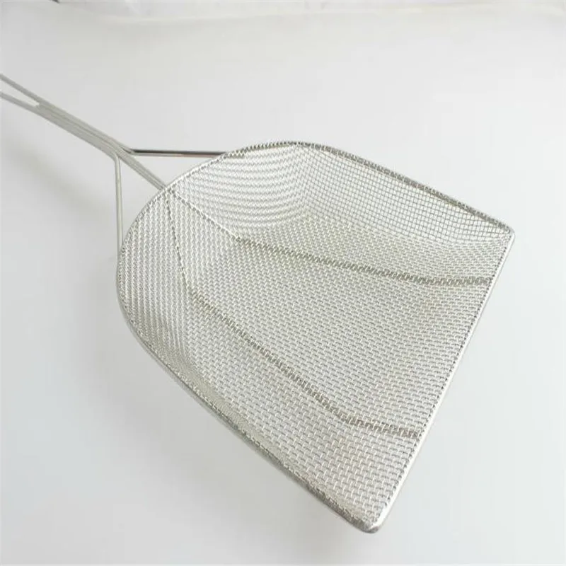

squal Chip Mini Fry Basket Stainless Steel Fryer Basket Sink Strainer Food Cooking French Fries Colander Handle Fryers Dregs net