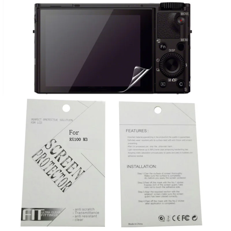 20 шт. Новая мягкая защитная пленка для экрана камеры Sony HX9V HX100V HX200V DSC H400 HX60 HX90V HX300