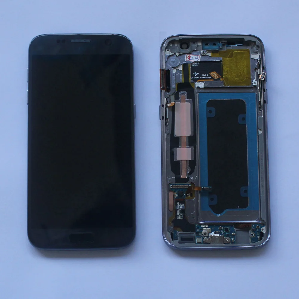 s7 lcd black