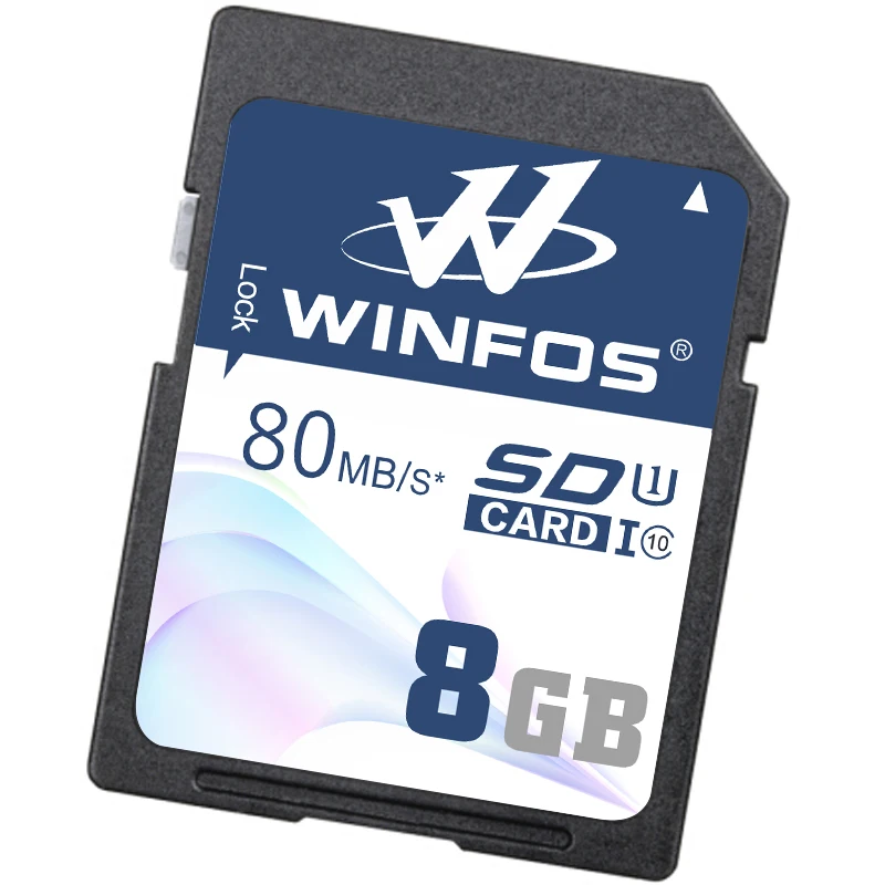 Карта памяти Winfos SD 8 Гб класс 10 UHS-I U3 Transflash SD/HC SDXC TF карта SD флэш-память