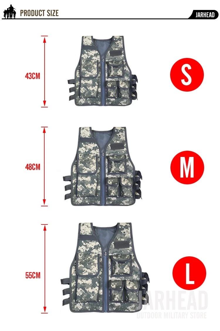 Армейский болельщик открытый детский жилет для мальчиков и девочек тактический жилет камуфляжная детская одежда охота Косплей Рыбалка CS игра жилет